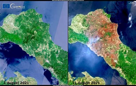 Y­u­n­a­n­i­s­t­a­n­­ı­n­ ­E­ğ­r­i­b­o­z­ ­A­d­a­s­ı­­n­d­a­ ­y­a­n­g­ı­n­ ­ö­n­c­e­s­i­ ­v­e­ ­s­o­n­r­a­s­ı­